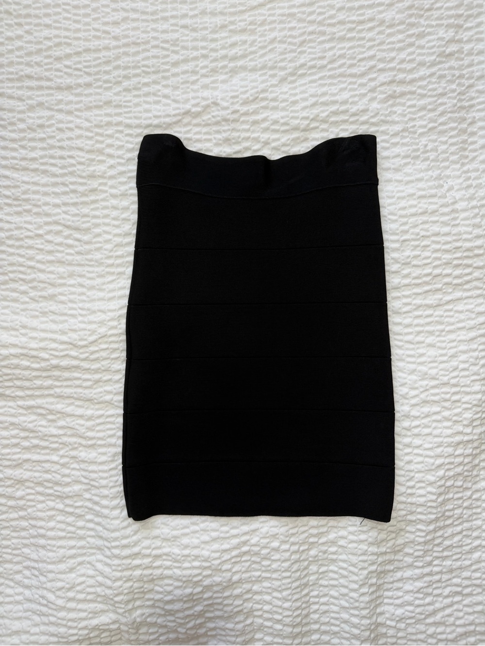 bebe Black Bandage Pencil Skirt